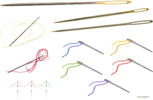 Thread and needle PNG-49863